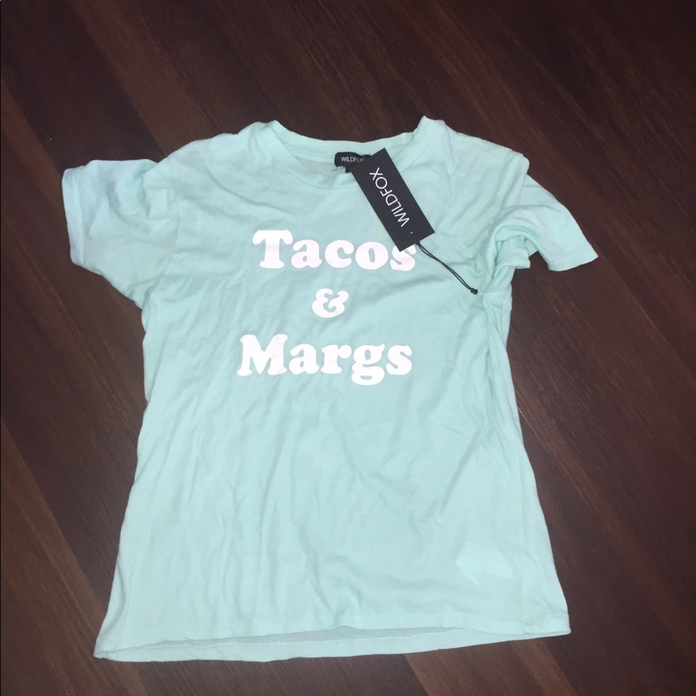 Wildfox "Tacos and Margs" T-Shirt NWT